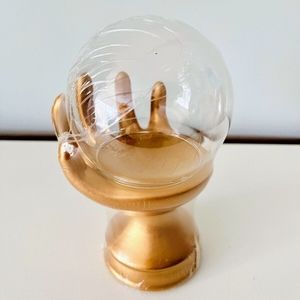 18 Pcs Target Bullseye Playground Halloween Gold Hand Crystal Ball Cloche Fig